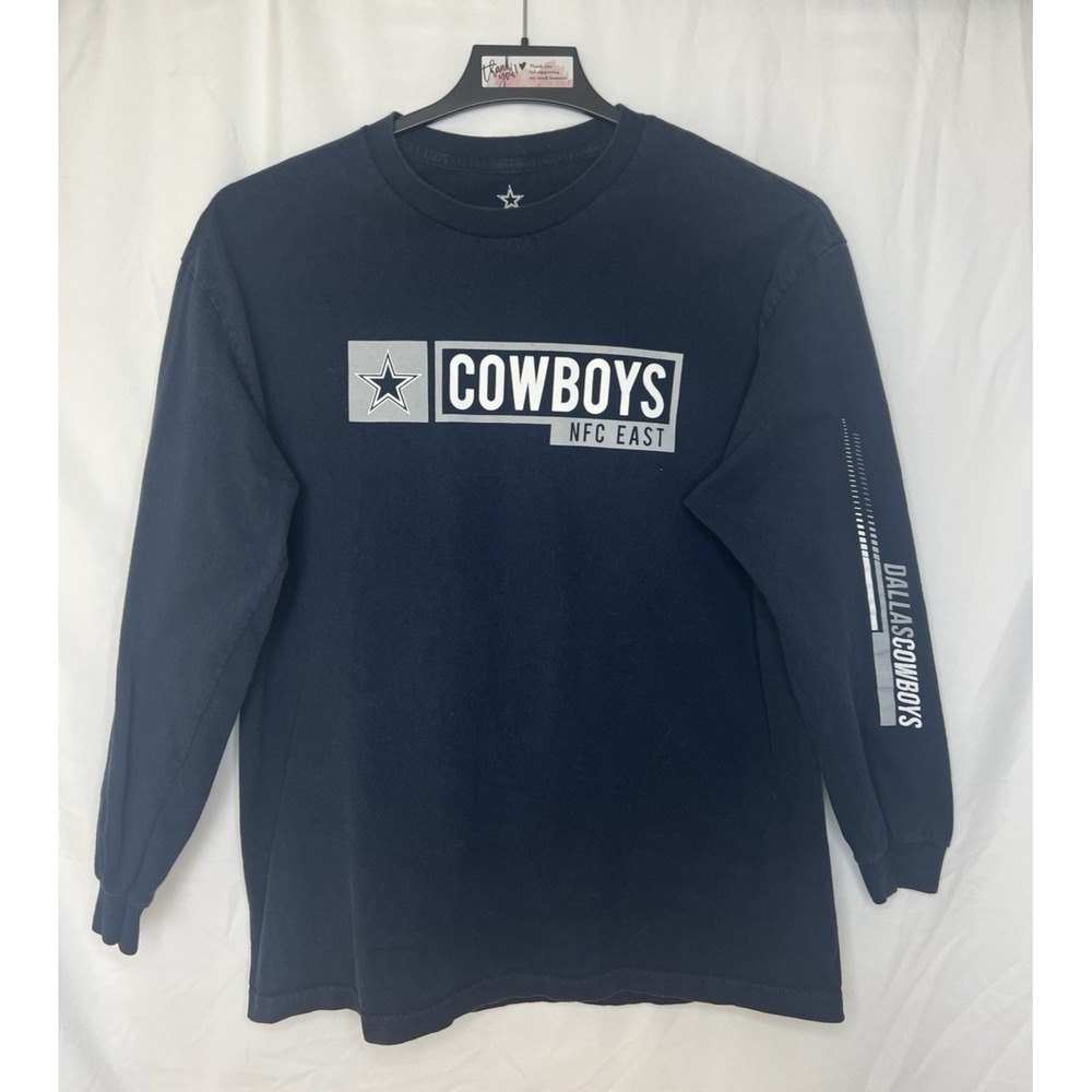 Dallas Cowboys Authentic Size XL Cowboys NFC East Blue Long Sleeve T‎ Shirt